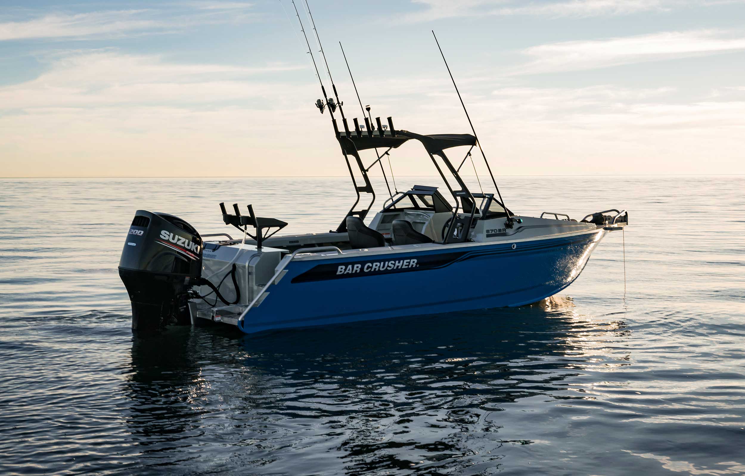 670BR - Plate Aluminium Fishing Boat | Bar Crusher Boats